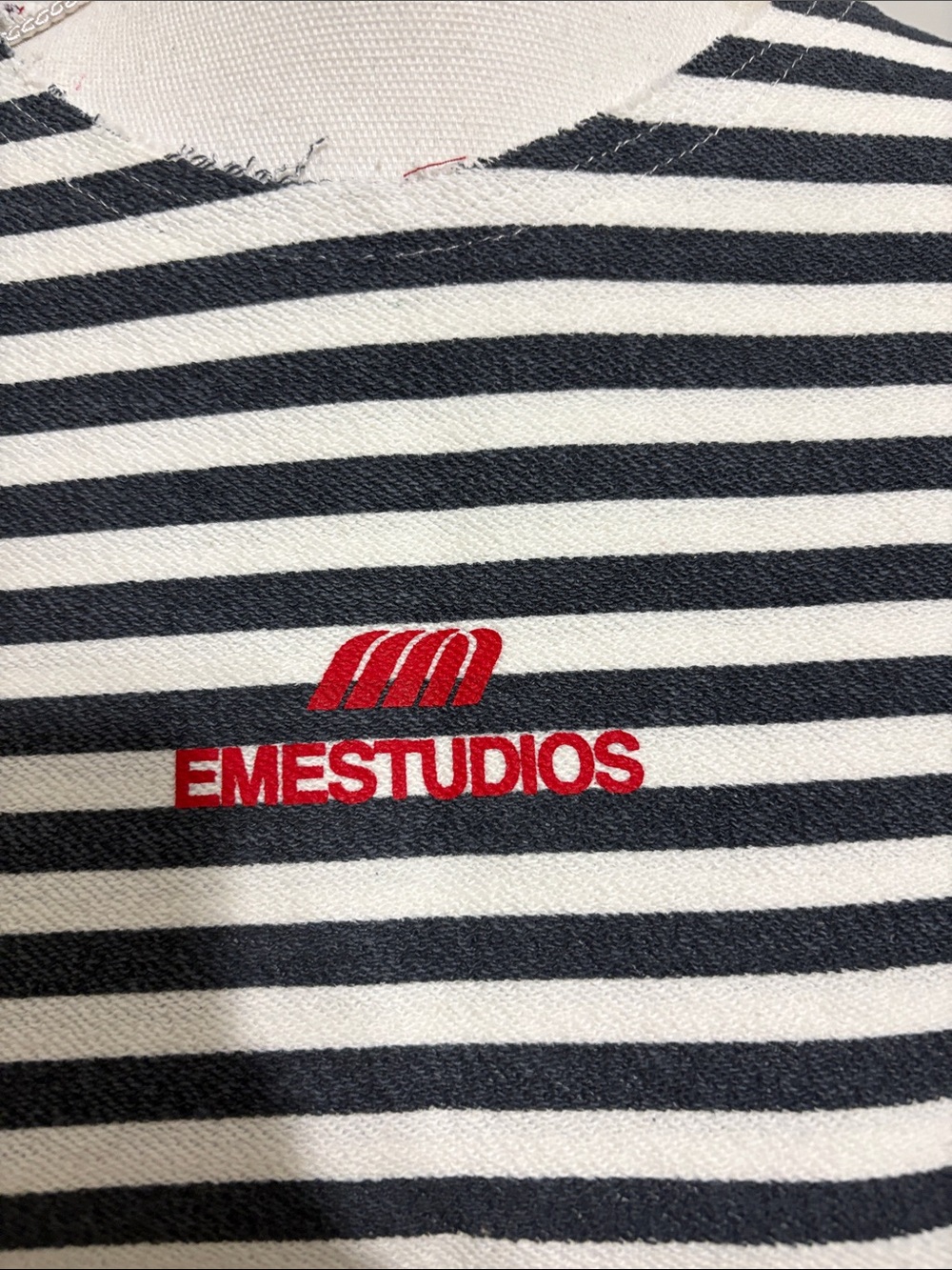 Black & White Striped Long Sleeve Tee - Picture 2 of 3